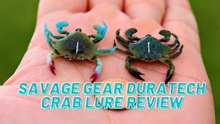 The SMALLEST Crab Lure For Inshore Fishing [Savage Gear Duratech Crab Review]