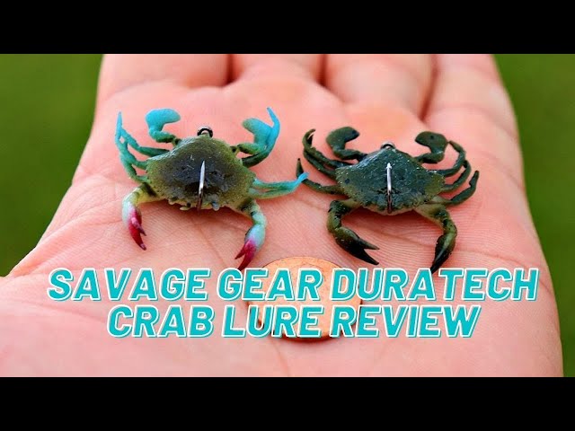 The SMALLEST Crab Lure For Inshore Fishing [Savage Gear Duratech