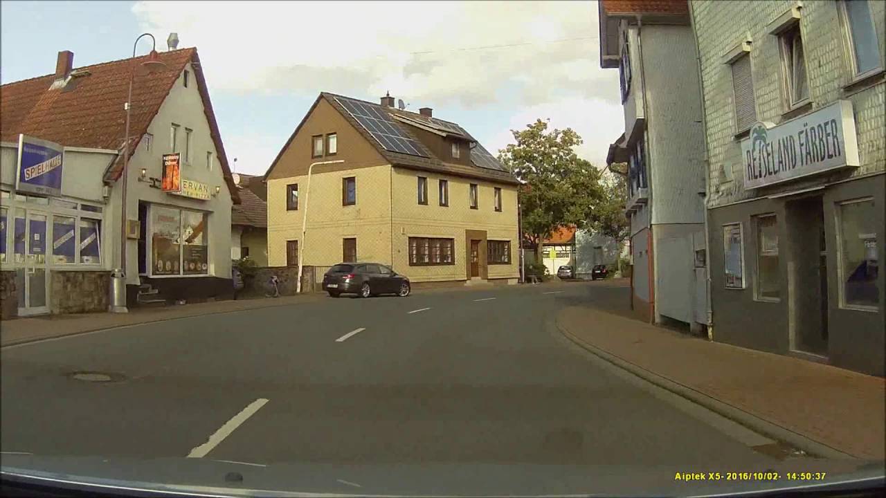 Ortsdurchfahrt im Odenwald/ERB: Reichelsheim (SW rein, SO raus)