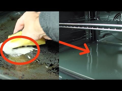 видео: Ставим вот ЭТО в грязную духовку. Через несколько минут она будет как новая.