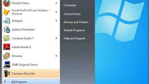 Open Word 2007 in windows 7
