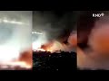 Dubai: Containerschiff in Flammen