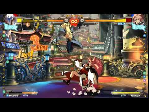 VS Baiken : Tatami Gaeshi IB Punish