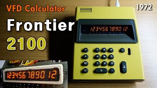 FRONTIER 2100 Panaplex Display Calculator repair