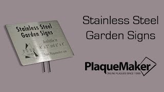 Information Stainless Garden Marker News