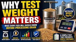 Why Test Weight Matters | What Every Feed Mill Should Know Before Processing Grain