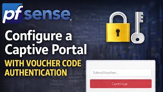 How To Setup Pfsense Captive Portal Login Page Authentication With Vouchers Network Security