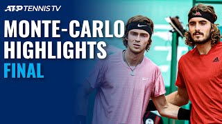 Stefanos Tsitsipas vs Andrey Rublev | Monte Carlo 2021 Final Highlights -  YouTube