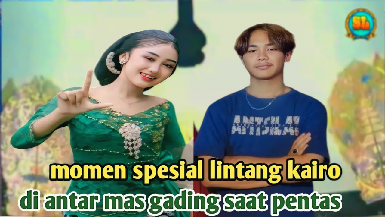 Momen spesial lintang kairo di antar mas gading pawungkir saat pentas