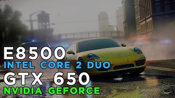 Need for Speed: Most Wanted (2012) Gameplay | Core 2 Duo E8500 | GeForce GTX 650 | 4GB RAM