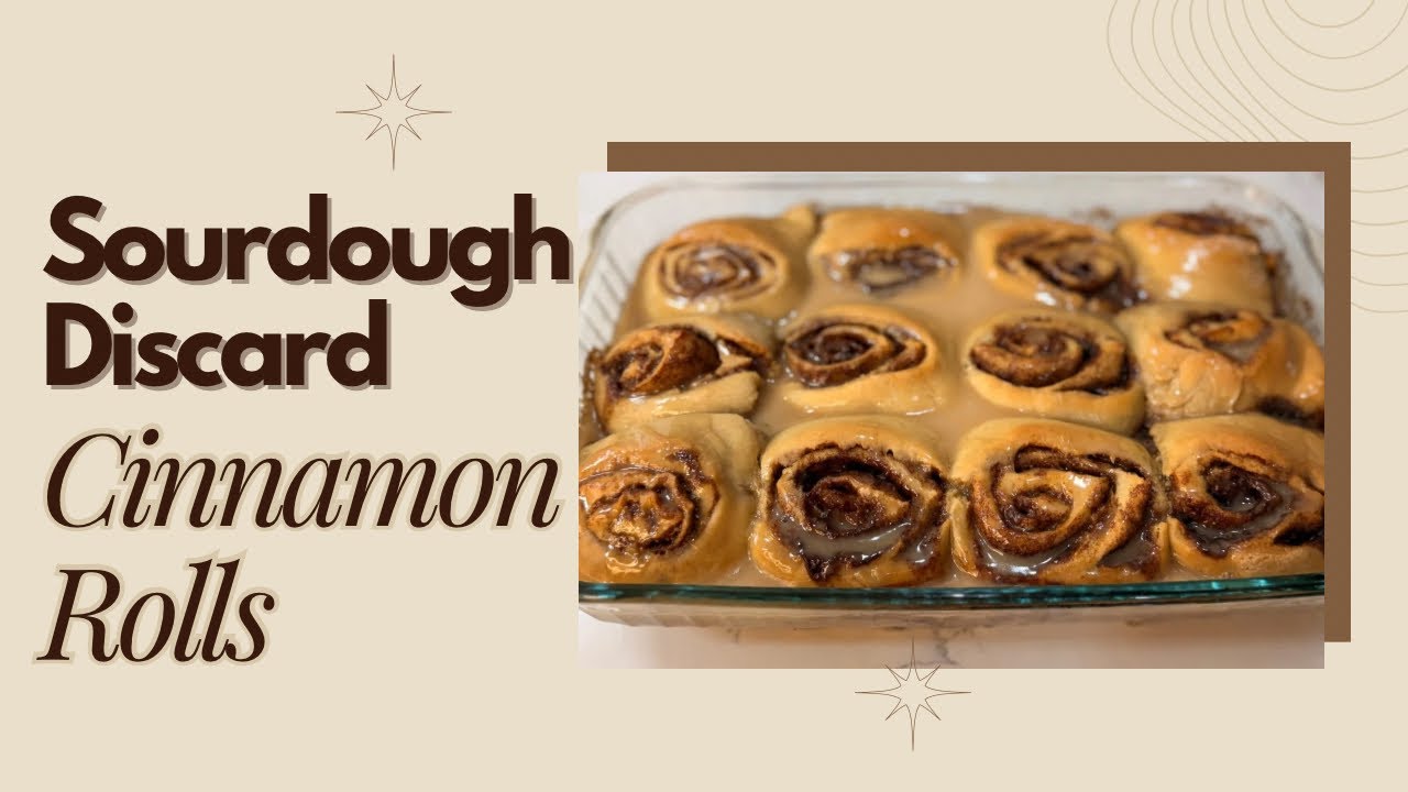Sourdough Discard Cinnamon Rolls | Beginner Friendly & Delicious 🤤 