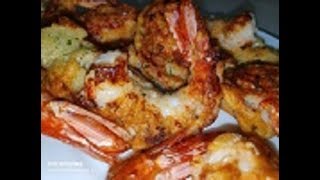 Жареные Креветки в Пивном Кляре/ Grilled Shrimps in Beer Dace Жареные Креветки в Пивном Кляре/ Grilled Shrimps in Beer Dace