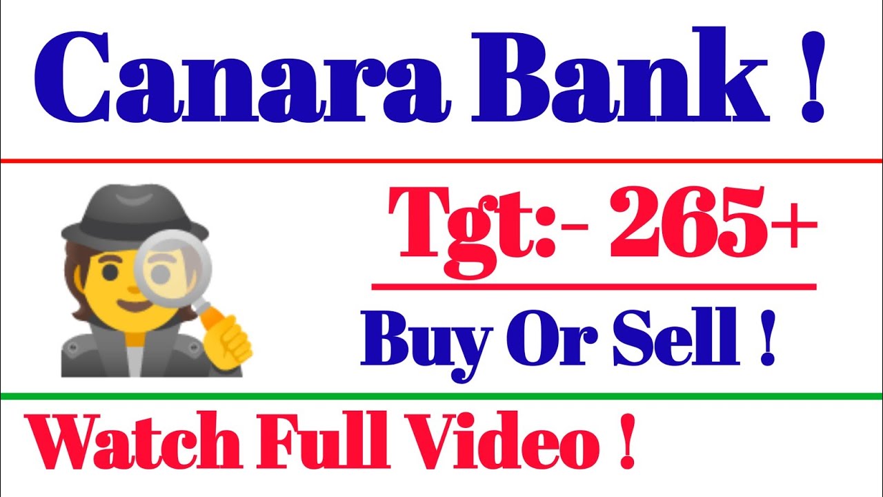 Canara bank stock latest news | Canara bank share news |