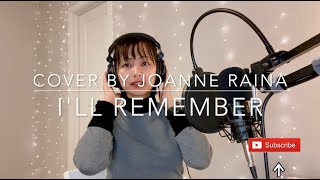 I'll Remember - Madonna (Cover by Joanne Raina)