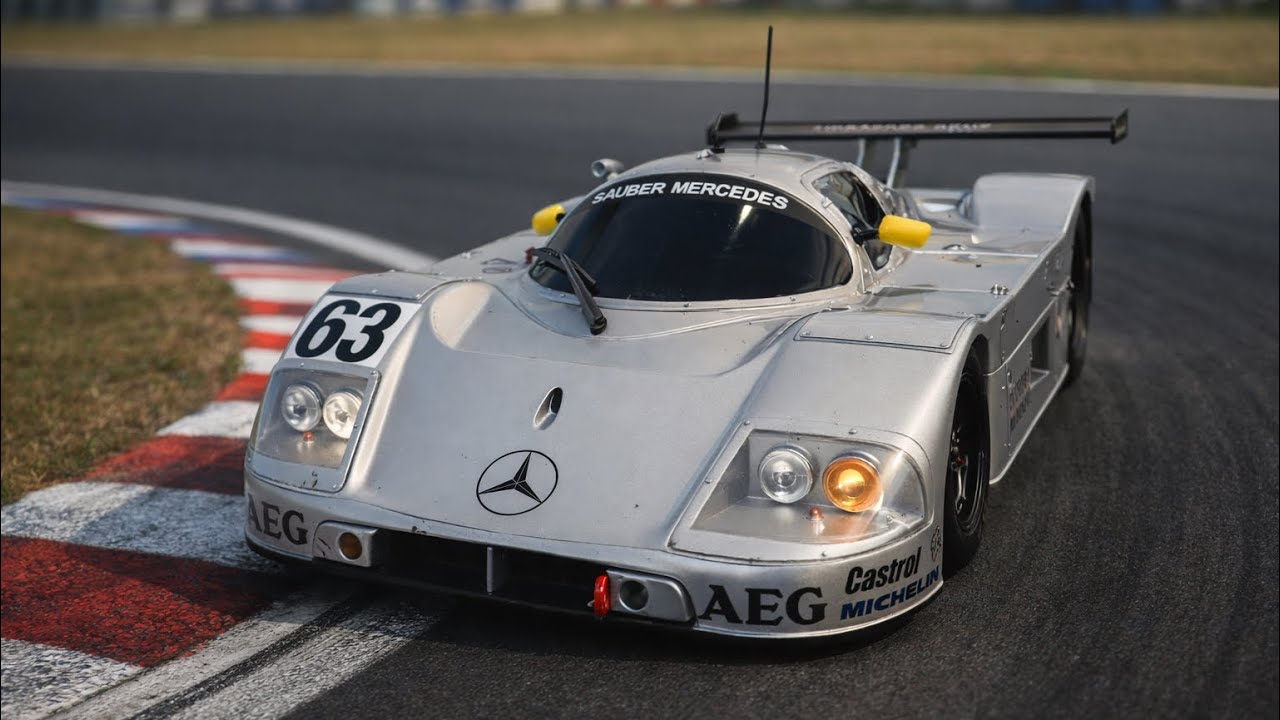 One of the best Mini-Z RWD Sauber Mercedes Groupe C Rennsportwagen