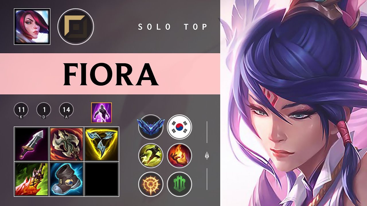Fiora Top vs Varus - KR Diamond Patch 26.02