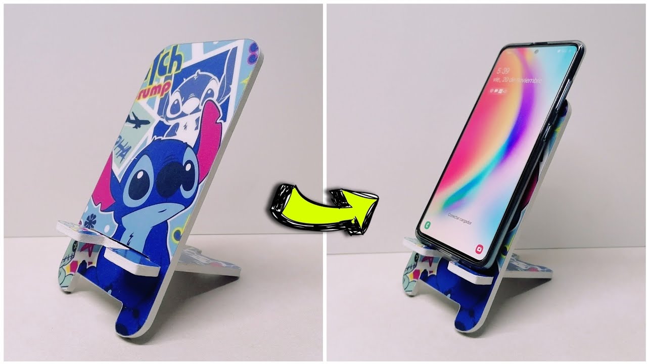 Как сделать подставку для мобильного телефона (2023) / Бесплатные шаблоны PDF