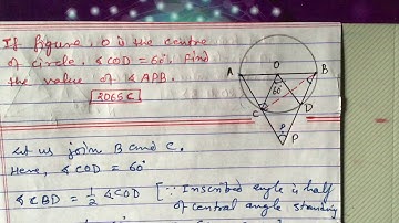 Circle ll Geometry ll SEE Question 2065 C ll IR Simkhada