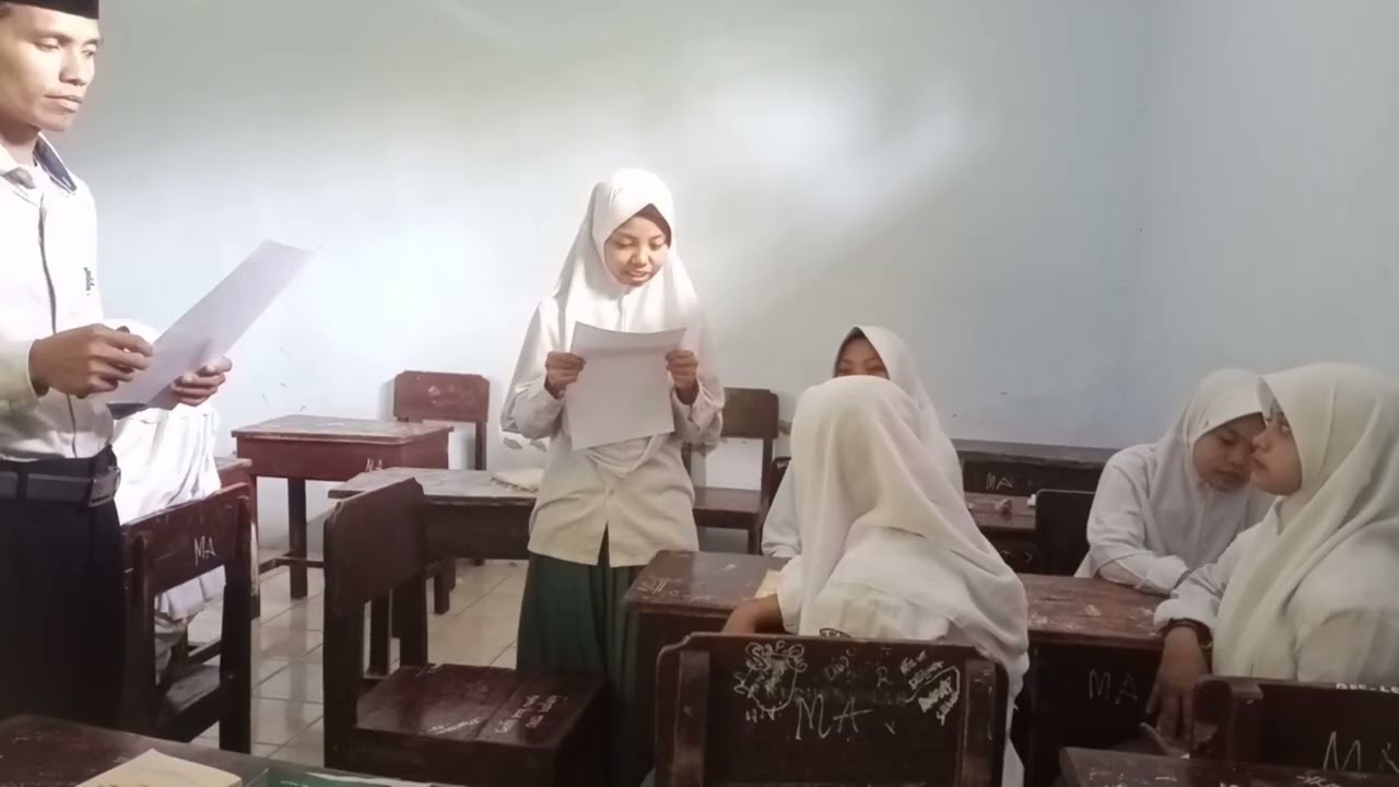 Praktek Pembelajaran B. Arab (Qawaid) MA. Nurus Sholah