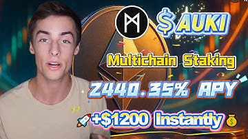 Crypto Crisis Playbook: Move AUKI into Auki and Start Earning APY 2440.35% Like a Pro
