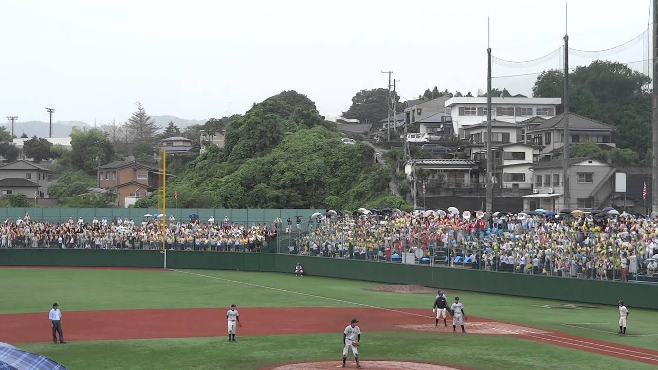 日立一　ＳＥＥ　ＯＦＦ～得点校歌（８回裏勝ち越しの場面）　平成２７年選手権茨城大会