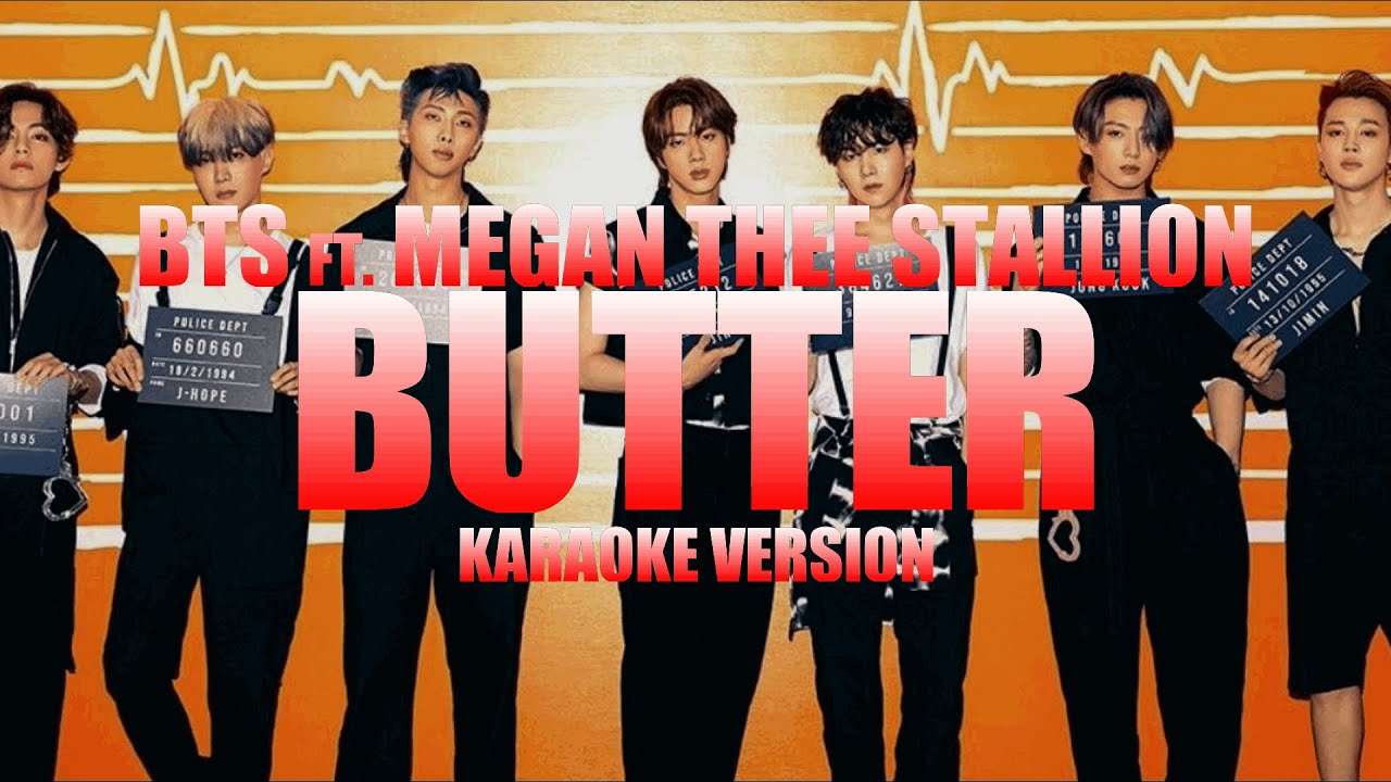 Butter BTS ft. Megan Thee Stallion (Instrumental Karaoke) [KARAOK&J
