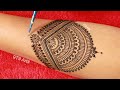 Wedding 2020 & Karva Chauth Special Designer Mehndi Design||Easy Flower Mehndi Design for Back Hands