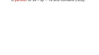 #33 Parallel and Perpendicular Lines