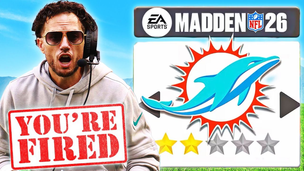 I Rebuilt the Miami Dolphins… Because They NEED it!