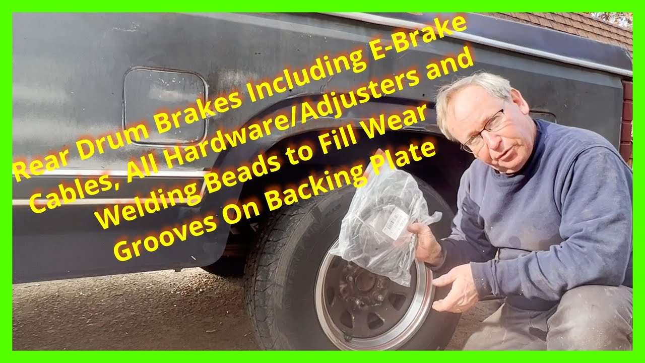 Rear Drum Brakes 83 F150 Includes EBrake Cables, All Hardware and