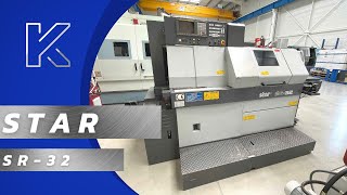 STAR SR 32 - Swiss Type CNC Lathe