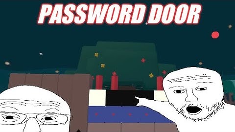 How to make a password door in Yeeps!!