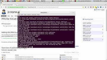 kicad daily update  install on ubuntu 16.04