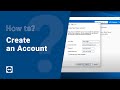 How to create an account