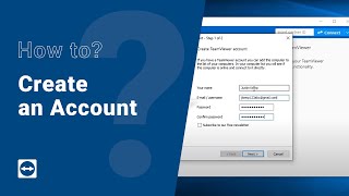 How To Create An Account