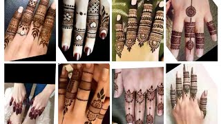 finger mehndi design 2024||easy stylish simple mehandi design 2024||mehandi design