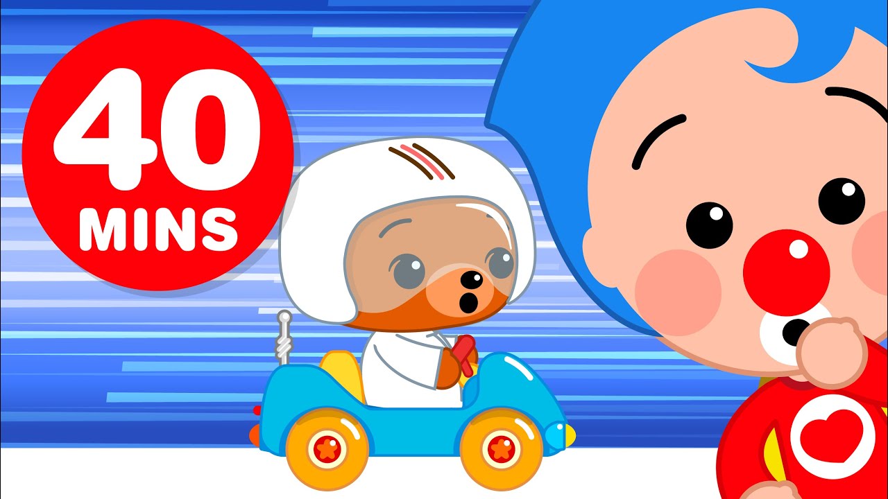 Learning on Wheels 🚓+ More Kids Songs ♫ Plim Plim - The Kindness Hero (50 Min)