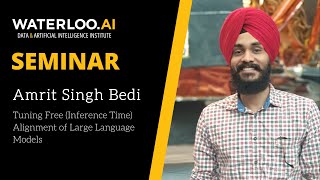 Tuning Free (Inference Time) Alignment of Large Language Models - Amrit Singh Bedi