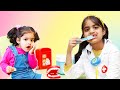 Katy Cutie and Ashu&#39;s no teeth dentist adventure with baby Anshini