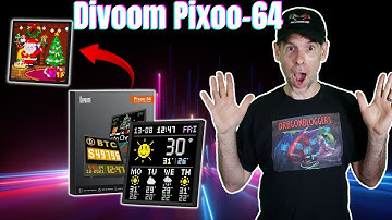 About the Divoom Pixoo 64 WiFi Pixel Picture Frame