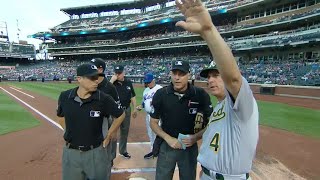 OAK@NYM: Hale and Collins go over the ground rules