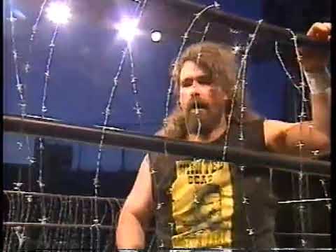 Cactus Jack Vs Wing Kanemura (Barbed Wire Spider Net Deathmatch)