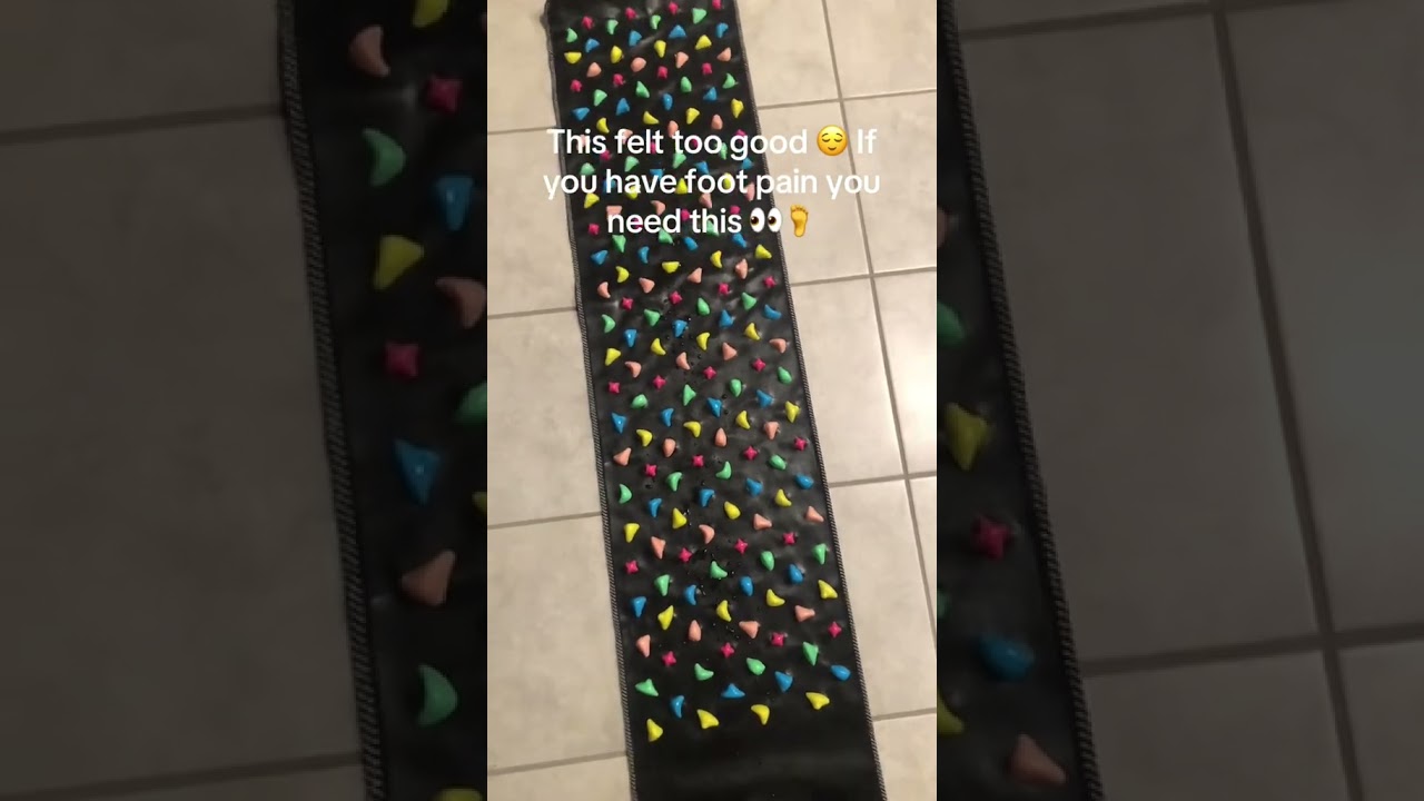 Link to Massage Mat in my bio!🦶😌