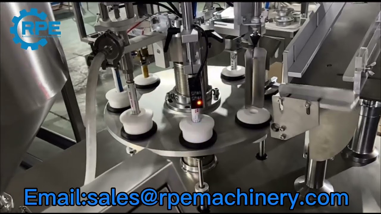 Good price ointment tube filling sealing machine