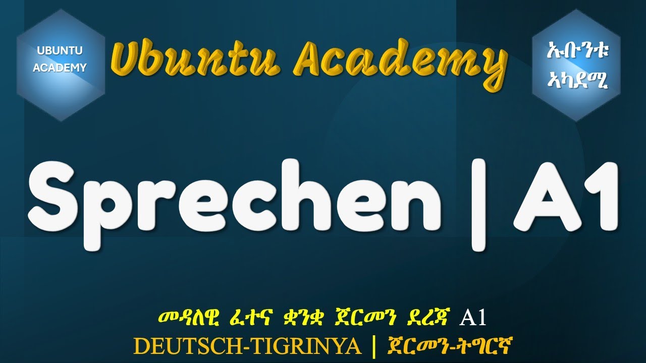 A1 | Prüfungsvorbereitung | Sprechen