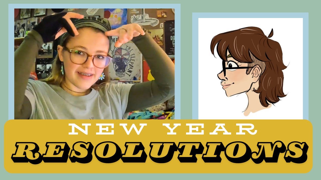 DRAWING MY RESOLUTIONS - YouTube