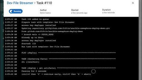 Ansible Semaphore - Modern Ansible UI