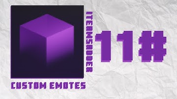 ItemsAdder - Make custom emotes