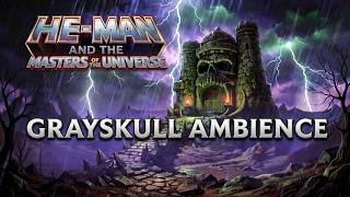 He-Man 💀Grayskull Ambience | Rain & Thunderstorm | 80s Dark Fantasy Lo-fi Synth (CHOOSE YOUR AUDIO)