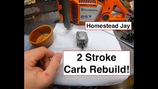 How to Clean a Chainsaw Carb!